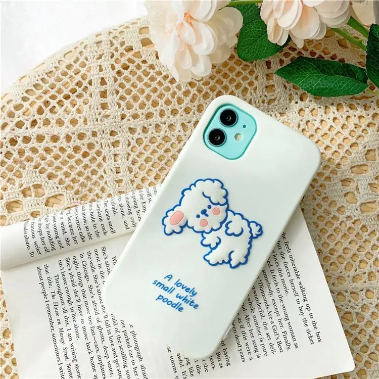 Cute Poodle iPhone Case BP071 - iphone case