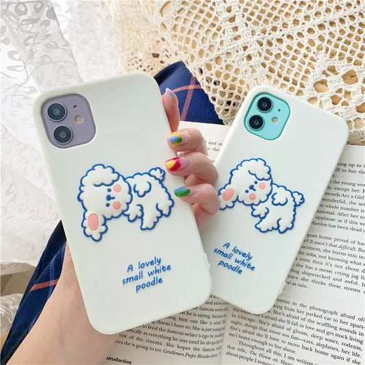 Cute Poodle iPhone Case BP071 - iphone case