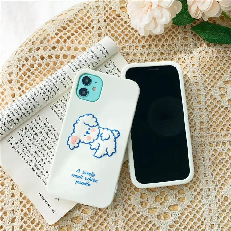 Cute Poodle iPhone Case BP071 - iphone case