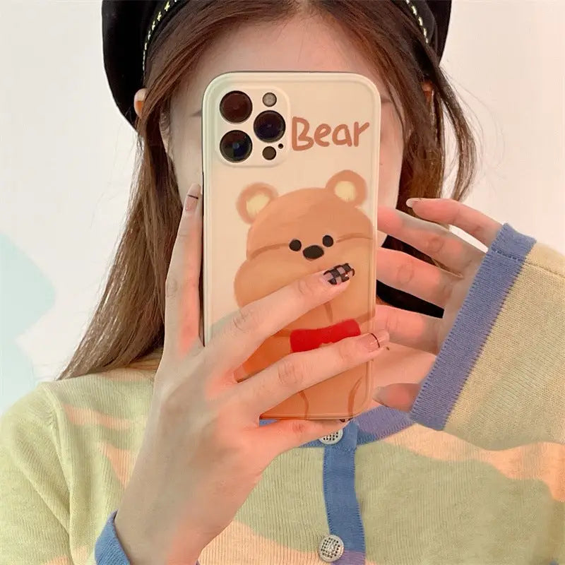 Cute Rabbit/Bear iPHone Case BP342 - iphone case