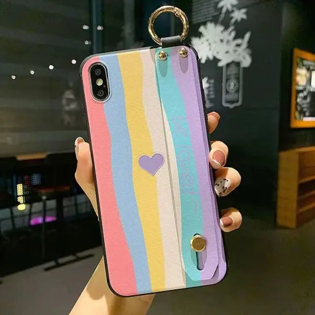 Cute Rainbow LG Phone Case BC148 - LG G7 ThinQ / 001-AA803