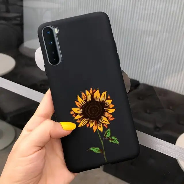 Cute Sunflower Phone Case For Oneplus BC112 - Oneplus Nord /