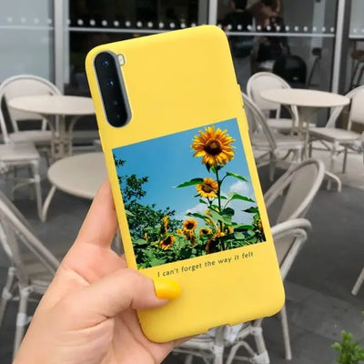 Cute Sunflower Phone Case For Oneplus BC112 - Oneplus Nord /