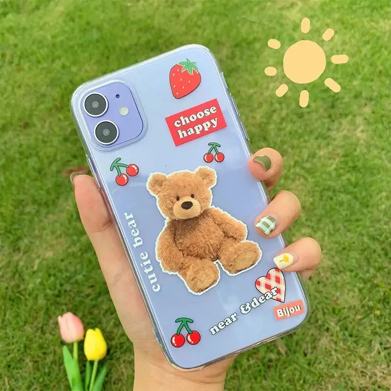 Cutie Bear iPhone Case BP032 - iphone case