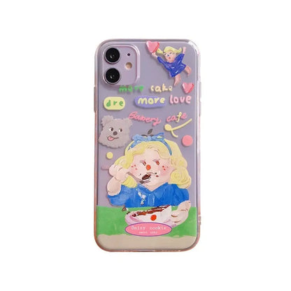 Daisy Cookie Girl iPhone Case BP021 - iphone case
