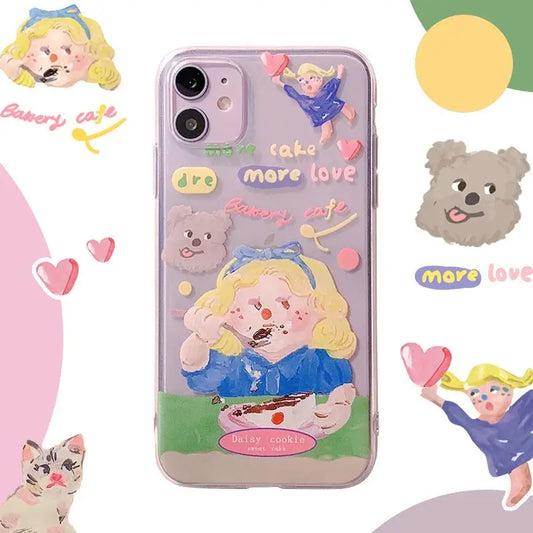 Daisy Cookie Girl iPhone Case BP021 - iphone case