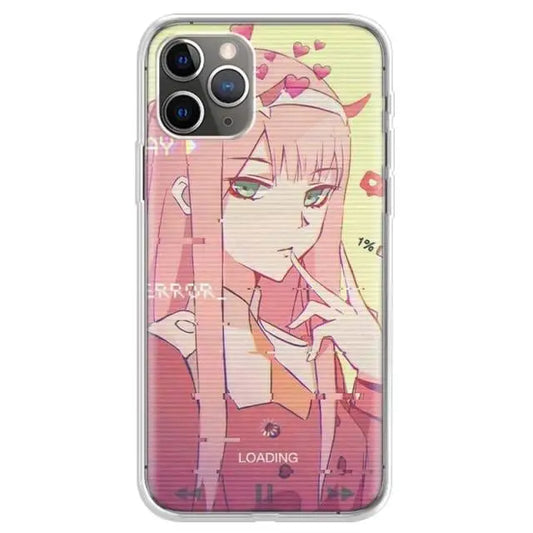 Darling In The Franxx Zero Two Finger iPhone Case - Phone 