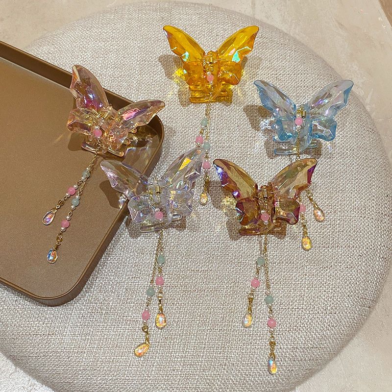 Crystal Butterfly Hair Clip