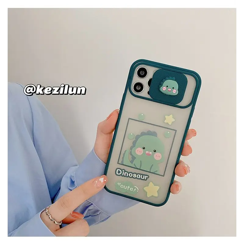 Dinosaur Lens Cover Phone Case Dinosaur Lens Cover Phone Case
