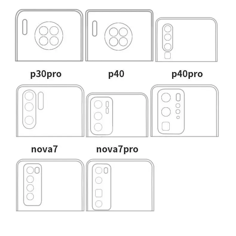 Dinosaur Print Phone Case - iPhone 12, 12 Pro, 12 Pro Max, 12mini, 11, 11 Pro, 11 Pro Max, XS Max, XS, X, XR, 8p/7p, 8/7, 6sp/6p, 6s/6, HUAWEI Mate 30, Mate 30Pro, P30, P30 Pro, P40, P40 Pro, Nova 7, Nova 7Pro-15