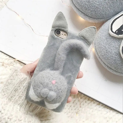 Dog Butt Phone Case - iPhone 11 Pro Max / 11 Pro / 11 / SE / XS Max / XS / XR / X / SE 2 / 8 / 8 Plus / 7 / 7 Plus-4