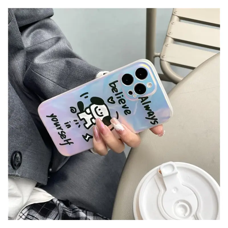 Dog Holographic Phone Case - iPhone 13 Pro Max / 13 Pro / 13