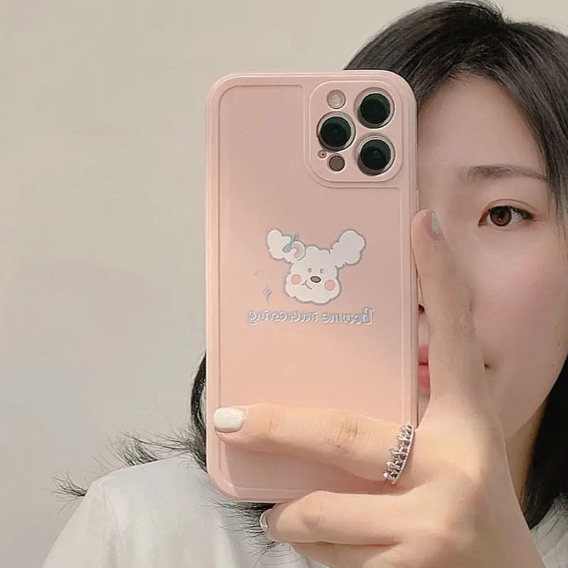 Dog Phone Case - iPhone 12 Pro Max / 12 Pro / 12 / 12 mini / 11 Pro Max / 11 Pro / 11 / SE / XS Max / XS / XR / X / SE 2 / 8 / 8 Plus / 7 / 7 Plus-8