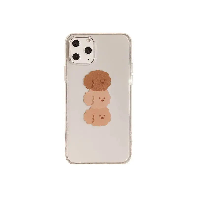 Dog Transparent Phone Case - iPhone 12 Pro Max / 12 Pro / 12 / 12 mini / 11 Pro Max / 11 Pro / 11 / SE / XS Max / XS / XR / X / SE 2 / 8 / 8 Plus / 7 / 7 Plus-4