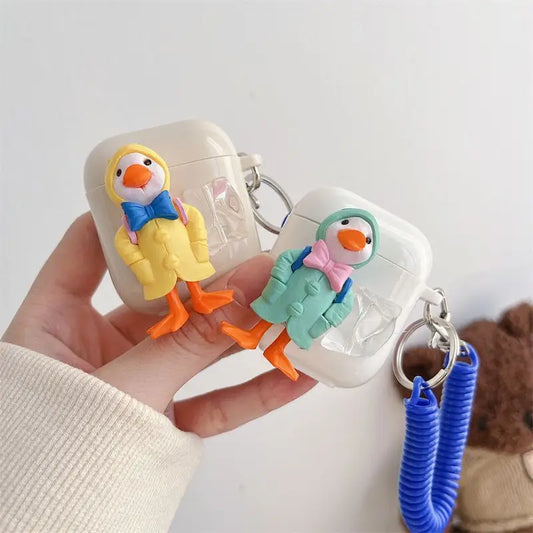 Duck AirPods Earphone Case Skin B360 - Mobile Cases & 