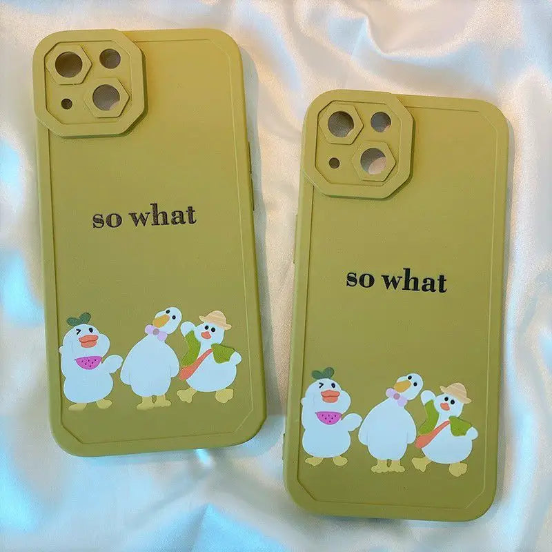 Duck Lettering Phone Case - iPhone 13 Pro Max / 13 Pro / 13 