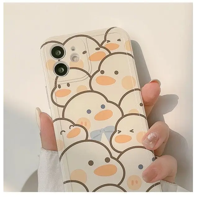 Duck Phone Case - iPhone 12 Pro Max / 12 Pro / 12 / 12 mini / 11 Pro Max / 11 Pro / 11 / SE / XS Max / XS / XR / X / SE 2 / 8 / 8 Plus / 7 / 7 Plus-5