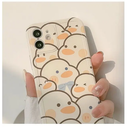 Duck Phone Case - iPhone 12 Pro Max / 12 Pro / 12 / 12 mini / 11 Pro Max / 11 Pro / 11 / SE / XS Max / XS / XR / X / SE 2 / 8 / 8 Plus / 7 / 7 Plus-5