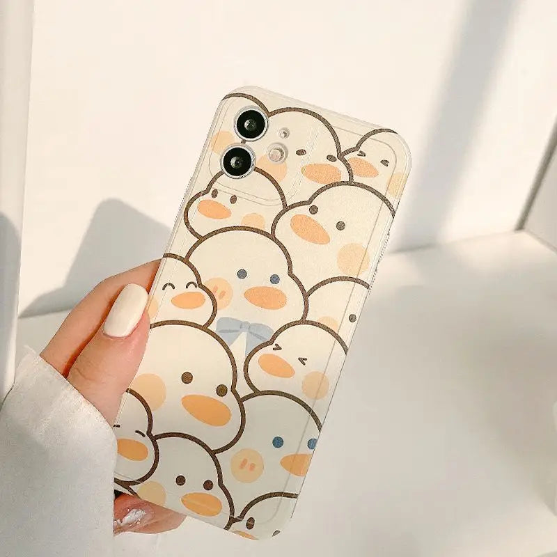 Duck Phone Case - iPhone 12 Pro Max / 12 Pro / 12 / 12 mini / 11 Pro Max / 11 Pro / 11 / SE / XS Max / XS / XR / X / SE 2 / 8 / 8 Plus / 7 / 7 Plus-12