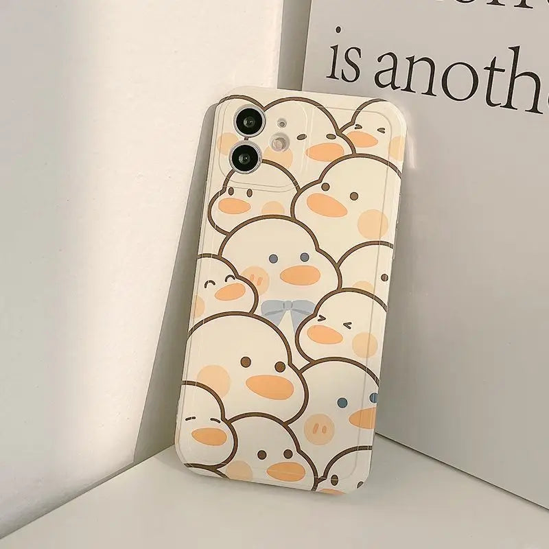 Duck Phone Case - iPhone 12 Pro Max / 12 Pro / 12 / 12 mini / 11 Pro Max / 11 Pro / 11 / SE / XS Max / XS / XR / X / SE 2 / 8 / 8 Plus / 7 / 7 Plus-3