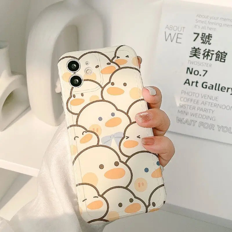 Duck Phone Case - iPhone 12 Pro Max / 12 Pro / 12 / 12 mini / 11 Pro Max / 11 Pro / 11 / SE / XS Max / XS / XR / X / SE 2 / 8 / 8 Plus / 7 / 7 Plus-11