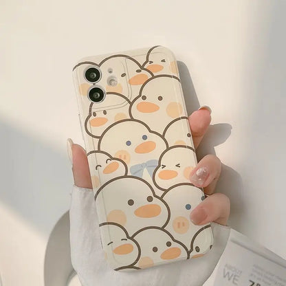 Duck Phone Case - iPhone 12 Pro Max / 12 Pro / 12 / 12 mini / 11 Pro Max / 11 Pro / 11 / SE / XS Max / XS / XR / X / SE 2 / 8 / 8 Plus / 7 / 7 Plus-9