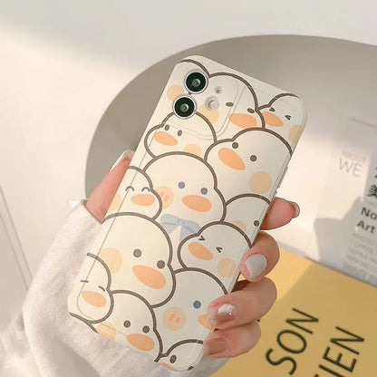 Duck Phone Case - iPhone 12 Pro Max / 12 Pro / 12 / 12 mini / 11 Pro Max / 11 Pro / 11 / SE / XS Max / XS / XR / X / SE 2 / 8 / 8 Plus / 7 / 7 Plus-10