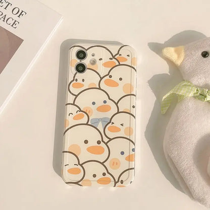 Duck Phone Case - iPhone 12 Pro Max / 12 Pro / 12 / 12 mini / 11 Pro Max / 11 Pro / 11 / SE / XS Max / XS / XR / X / SE 2 / 8 / 8 Plus / 7 / 7 Plus-2