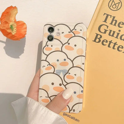 Duck Phone Case - iPhone 12 Pro Max / 12 Pro / 12 / 12 mini / 11 Pro Max / 11 Pro / 11 / SE / XS Max / XS / XR / X / SE 2 / 8 / 8 Plus / 7 / 7 Plus-8