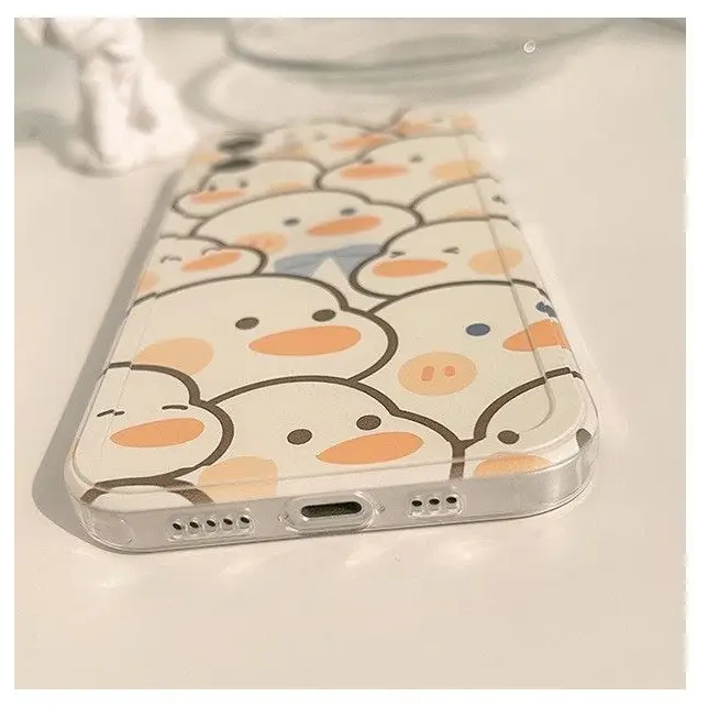 Duck Phone Case - iPhone 12 Pro Max / 12 Pro / 12 / 12 mini / 11 Pro Max / 11 Pro / 11 / SE / XS Max / XS / XR / X / SE 2 / 8 / 8 Plus / 7 / 7 Plus-7