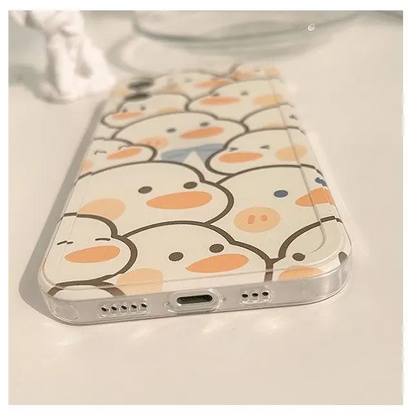 Duck Phone Case - iPhone 12 Pro Max / 12 Pro / 12 / 12 mini / 11 Pro Max / 11 Pro / 11 / SE / XS Max / XS / XR / X / SE 2 / 8 / 8 Plus / 7 / 7 Plus-7