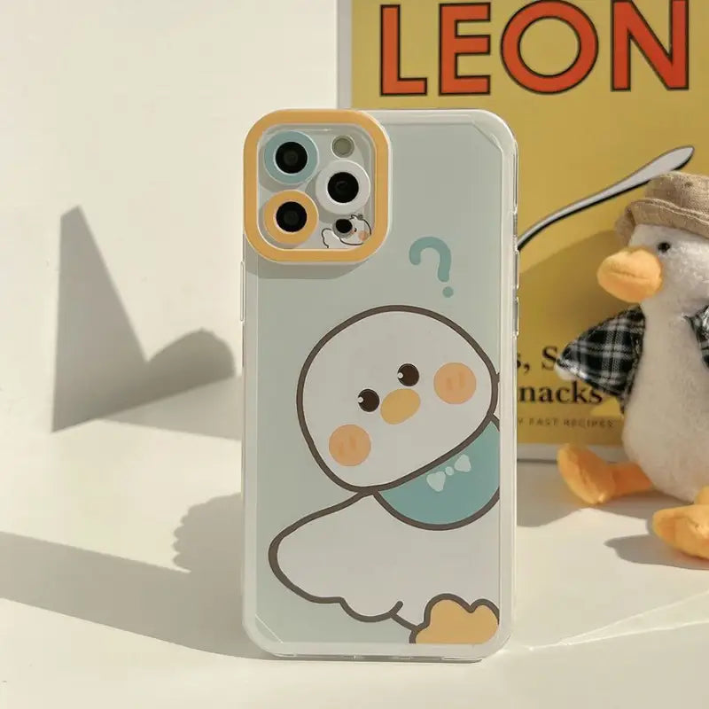 Duck Phone Case - iPhone 13 Pro Max / 13 Pro / 13 / 13 mini / 12 Pro Max / 12 Pro / 12 / 12 mini / 11 Pro Max / 11 Pro / 11 / SE / XS Max / XS / XR / X / SE 2 / 8 / 8 Plus / 7 / 7 Plus-15