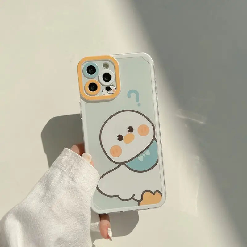 Duck Phone Case - iPhone 13 Pro Max / 13 Pro / 13 / 13 mini / 12 Pro Max / 12 Pro / 12 / 12 mini / 11 Pro Max / 11 Pro / 11 / SE / XS Max / XS / XR / X / SE 2 / 8 / 8 Plus / 7 / 7 Plus-9