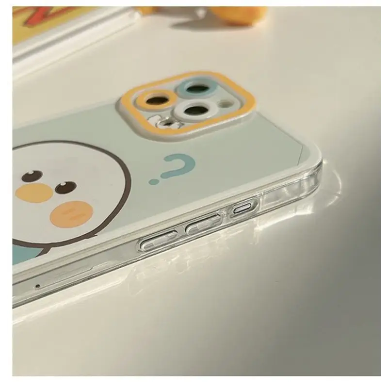 Duck Phone Case - iPhone 13 Pro Max / 13 Pro / 13 / 13 mini / 12 Pro Max / 12 Pro / 12 / 12 mini / 11 Pro Max / 11 Pro / 11 / SE / XS Max / XS / XR / X / SE 2 / 8 / 8 Plus / 7 / 7 Plus-6