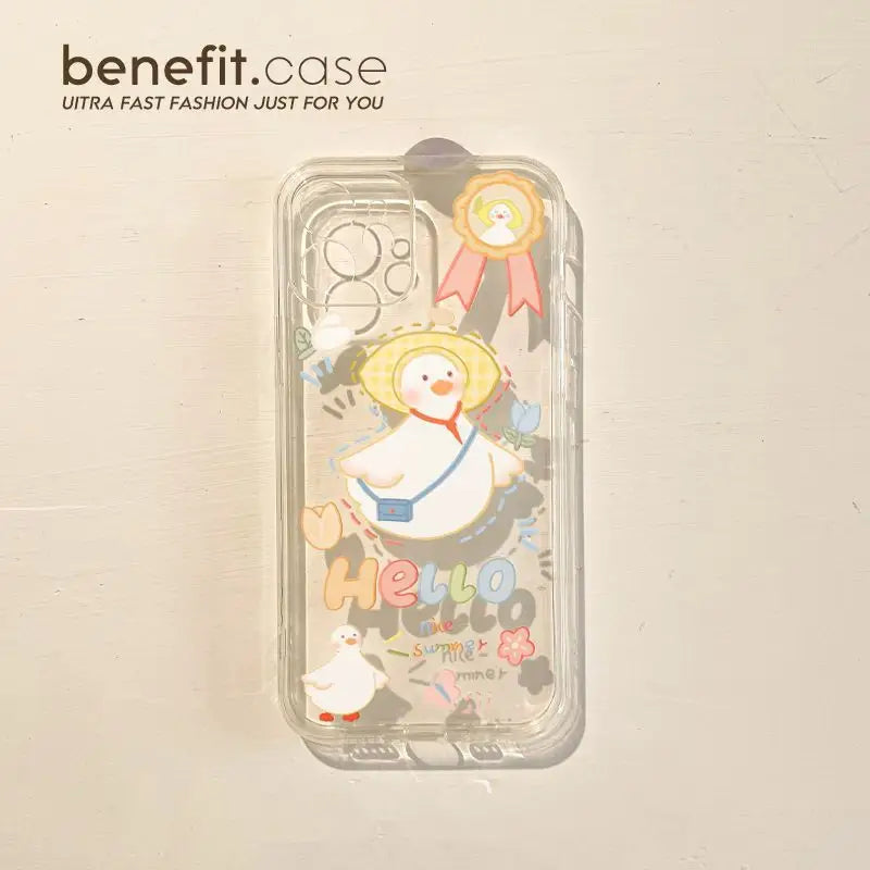 Duck Transparent Phone Case - Iphone 13 Pro Max / 13 Pro / 