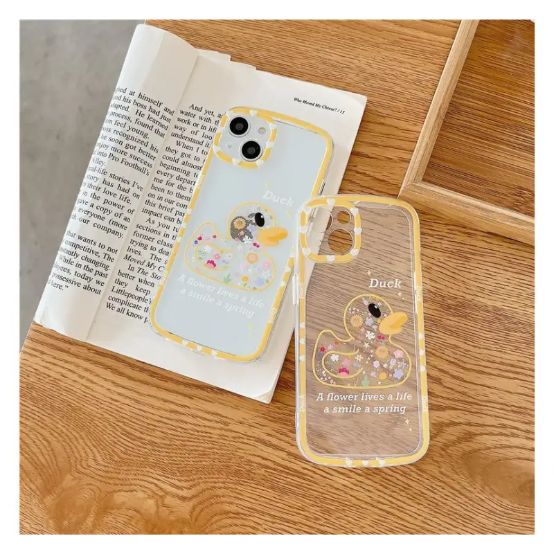 Duck Transparent Phone Case - iPhone 13 Pro Max / 13 Pro / 