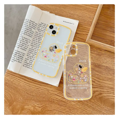 Duck Transparent Phone Case - iPhone 13 Pro Max / 13 Pro / 