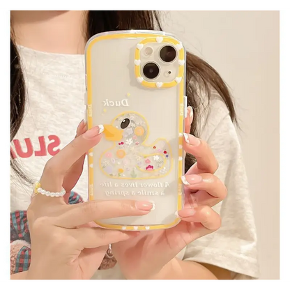 Duck Transparent Phone Case - iPhone 13 Pro Max / 13 Pro / 