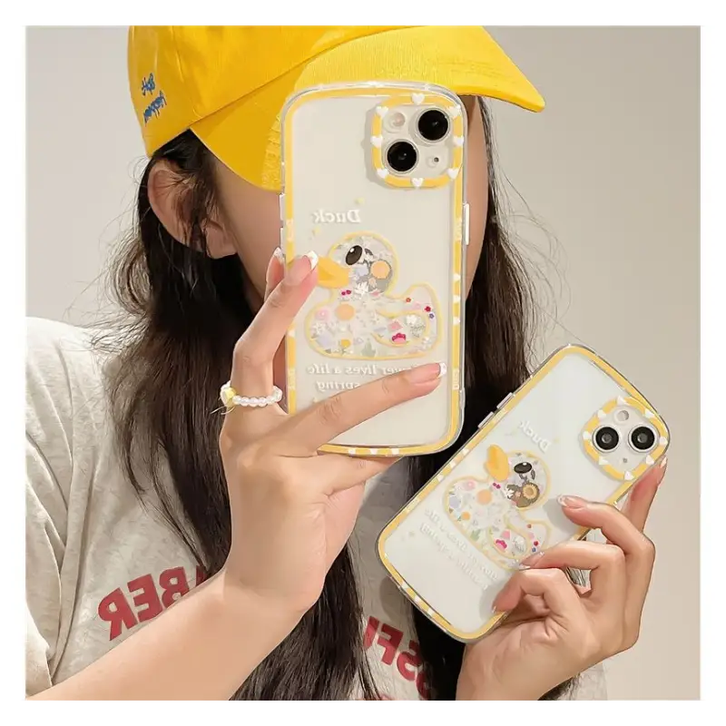 Duck Transparent Phone Case - iPhone 13 Pro Max / 13 Pro / 