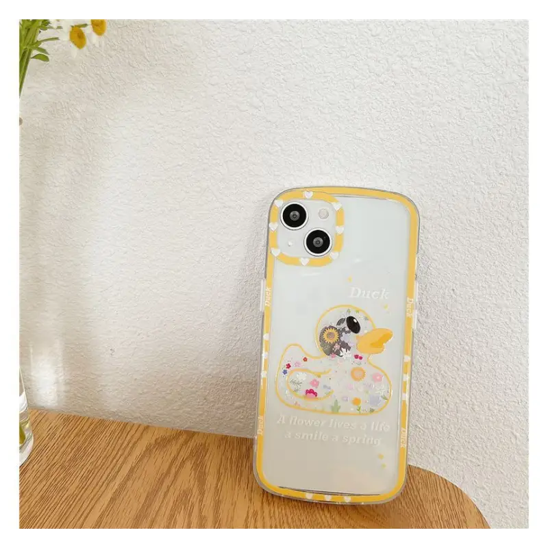 Duck Transparent Phone Case - iPhone 13 Pro Max / 13 Pro / 