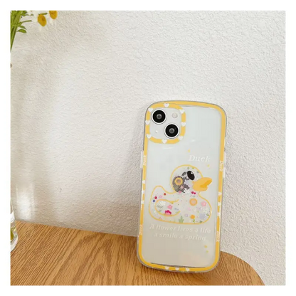 Duck Transparent Phone Case - iPhone 13 Pro Max / 13 Pro / 