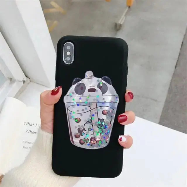 Dynamic Quicksand Phone Case For Samsung Galaxy BC078 - A6 