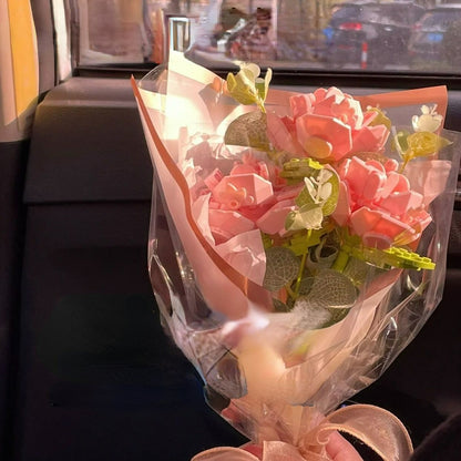 DIY Building Blocks Flower Girlfriends Gift - Pink Wonderland Case