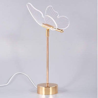 Butterfly Kiss Table LED Lamp - Moon