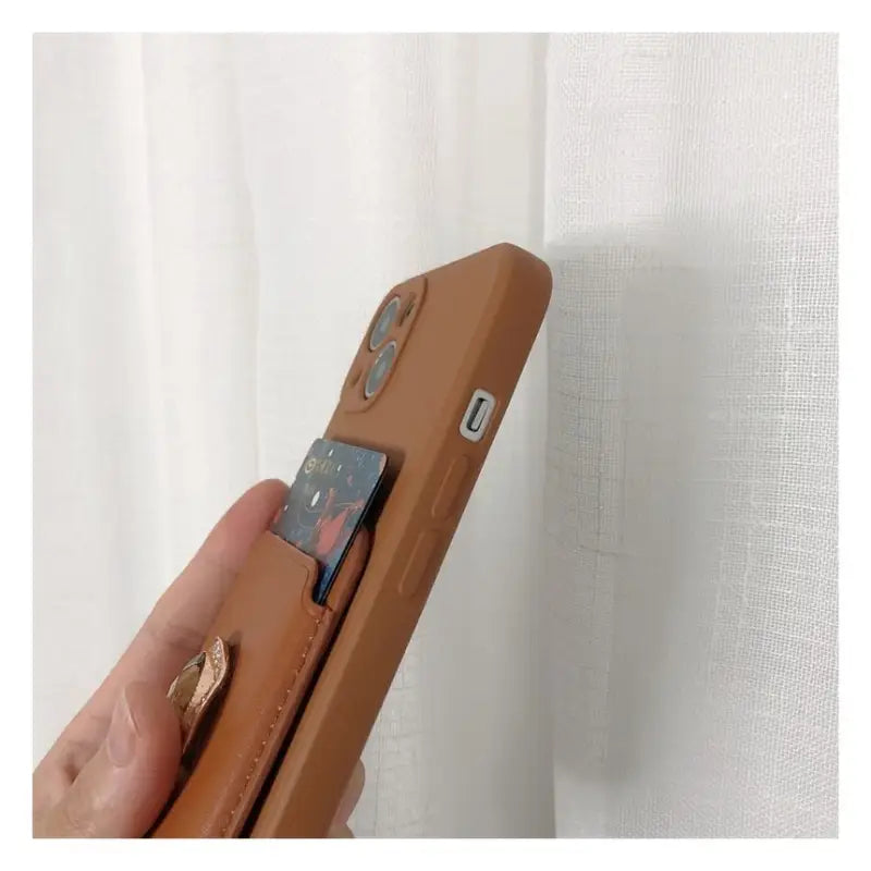 Embellished Card Holder Phone Case - Samsung-15