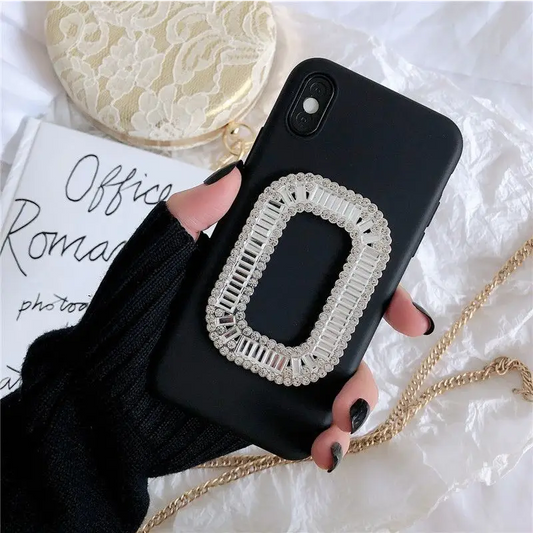 Embellished Phone Case - iPhone 11 Pro Max / 11 Pro / 11 / SE / XS Max / XS / XR / X / SE 2 / 8 / 8 Plus / 7 / 7 Plus-1