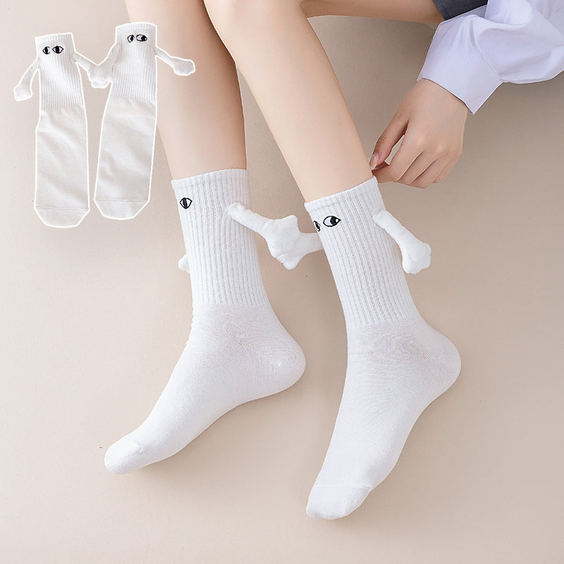 Cute Holding Hands Magnetic Socks MK Kawaii Store
