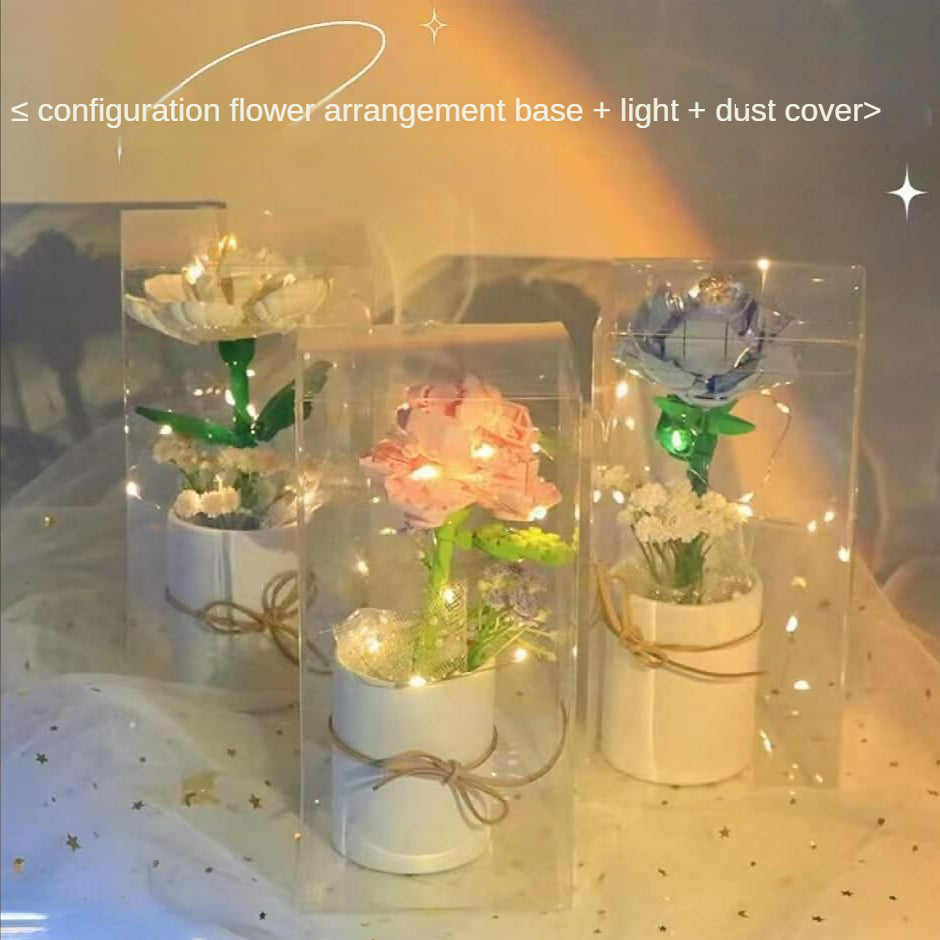 DIY patchwork flower decoration Wonderland Case