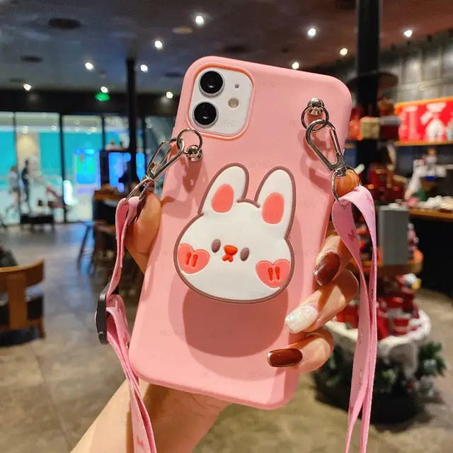 Fashion Cartoon Holder Oneplus W098 - Oneplus 8T / 3 / Case 