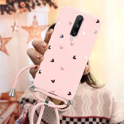 Fashion Lanyard Necklace Phone Case For Oneplus BC117 - For 